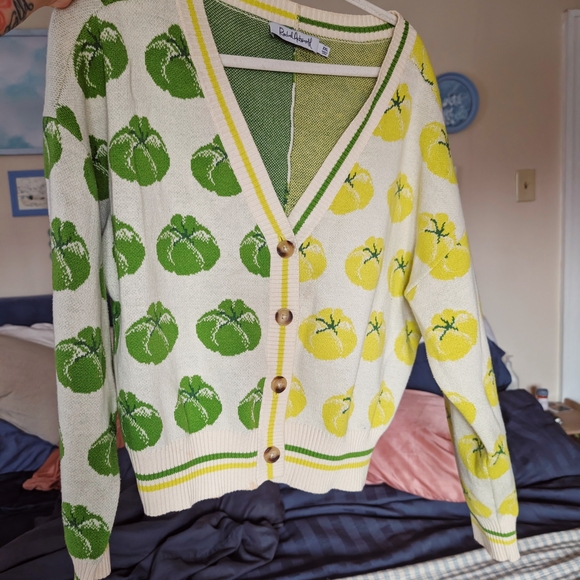 Rachel Antonoff Ana Tomato Cardian XXL - Picture 4 of 9